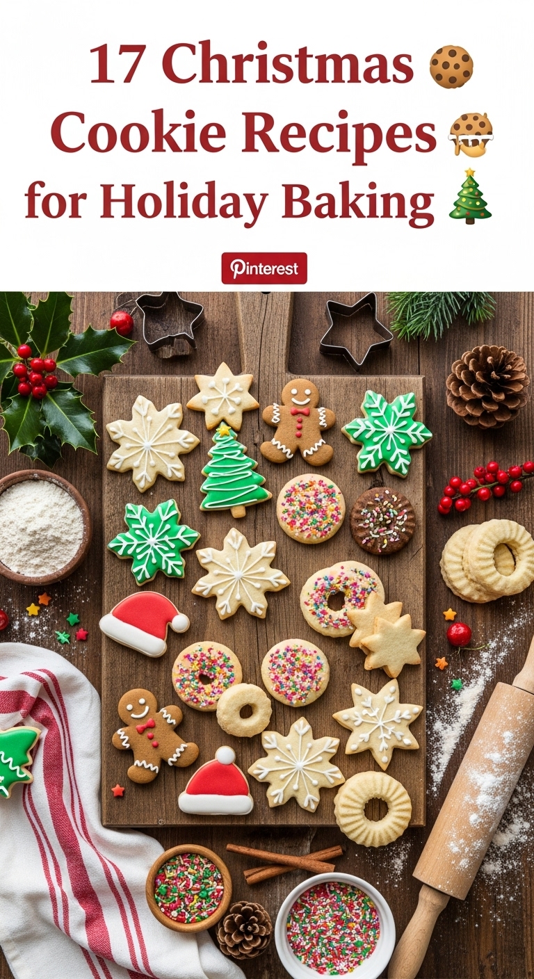 17 Christmas Cookie Recipes for Holiday Baking 🍪🎄