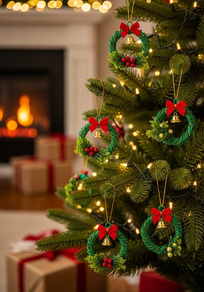  Mini Wreath Ornaments