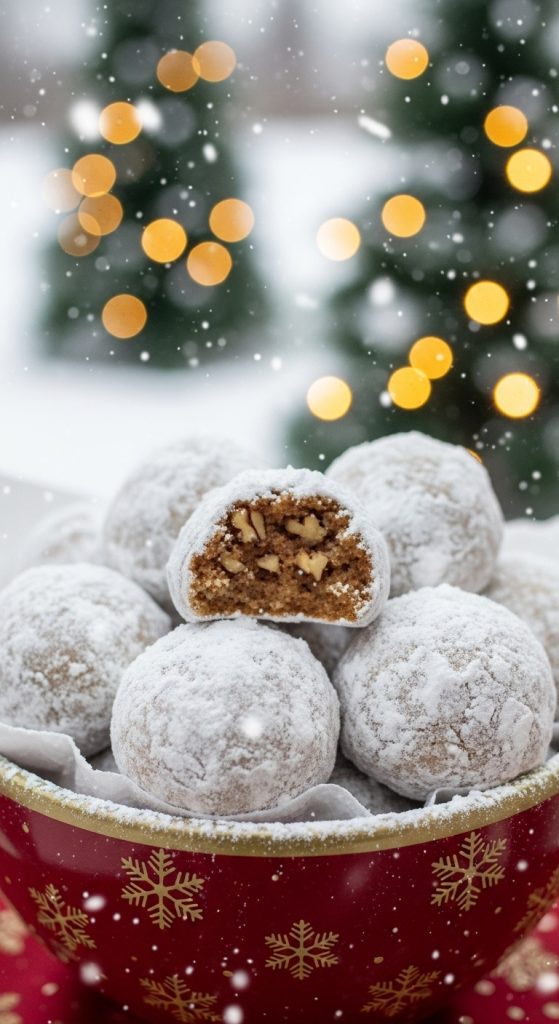 Pecan Snowball Cookies