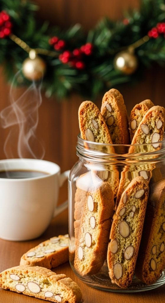 Almond Biscotti Cookies