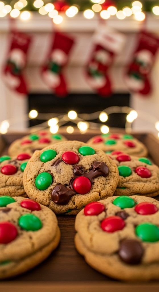 Chocolate Chip Christmas Cookies