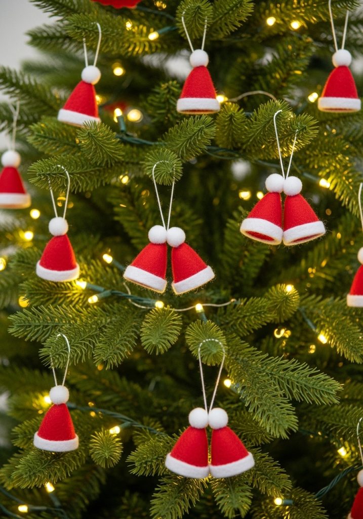 Felt Santa Hats