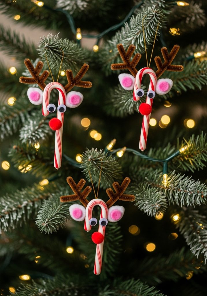 Candy Cane Reindeer