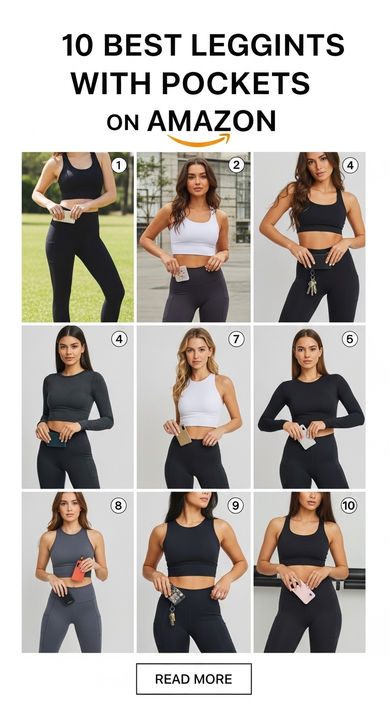 10 Best Leggings with Pockets on Amazon