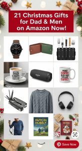 21 Christmas Gifts for Dad & Men on Amazon Now!