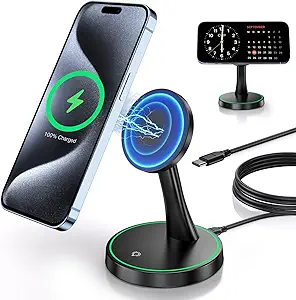 Magnetic 15W Wireless Charger Stand