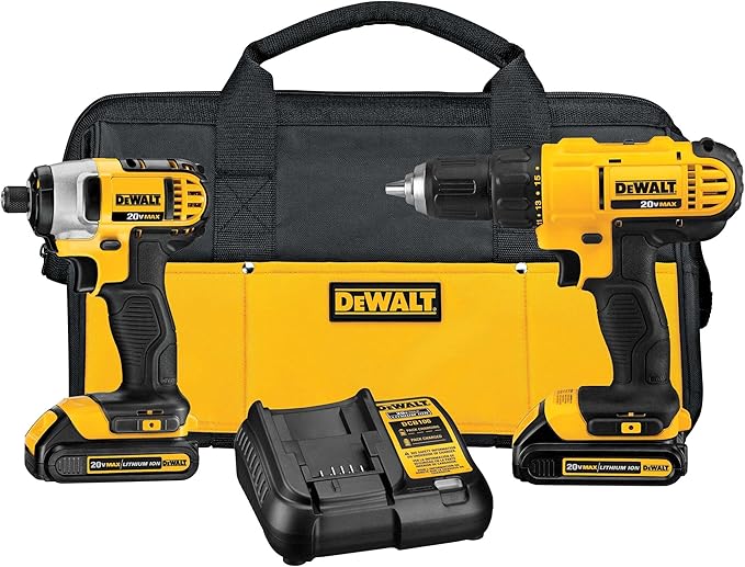 DEWALT 20V MAX Drill/Driver Kit