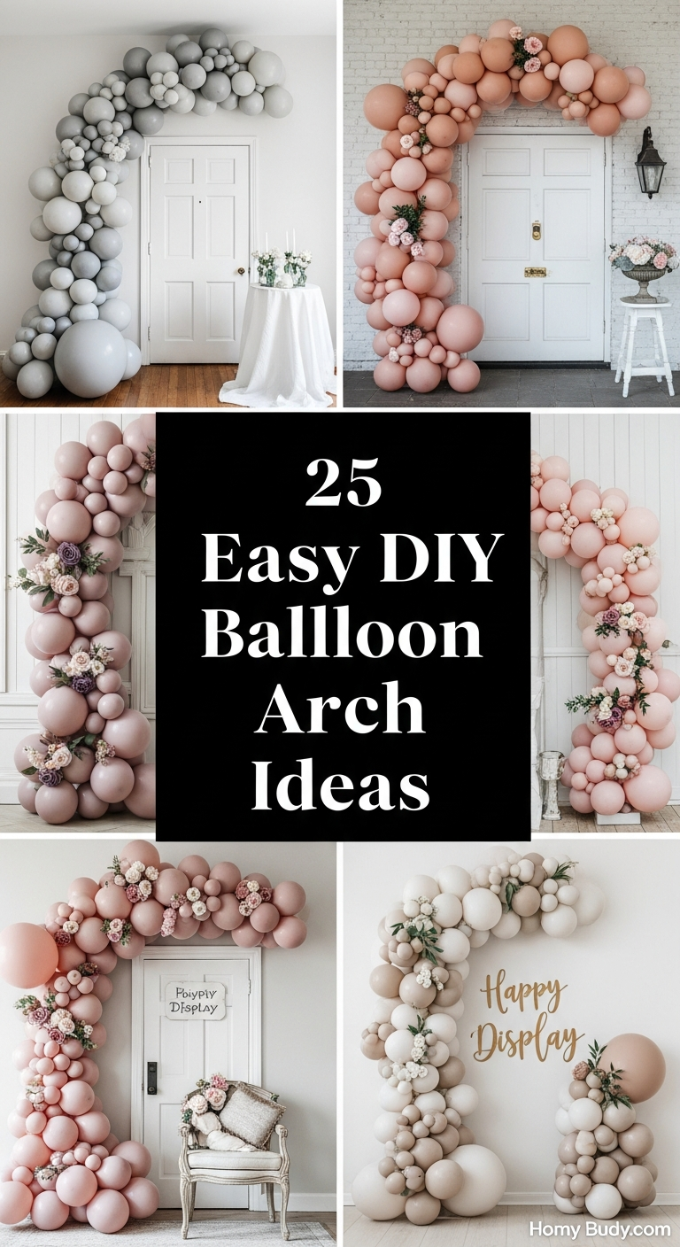 25 Easy DIY Balloon Arch Ideas