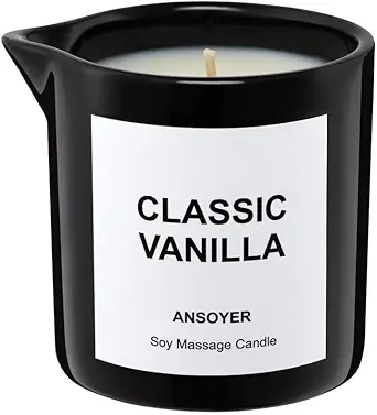 Vanilla Massage Oil Candle