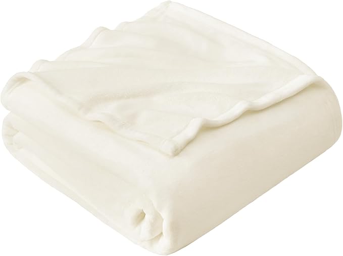 Hansleep Fleece Blanket (Beige)