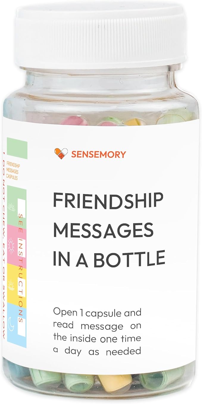 Friendship Capsule Letters in a Bottle