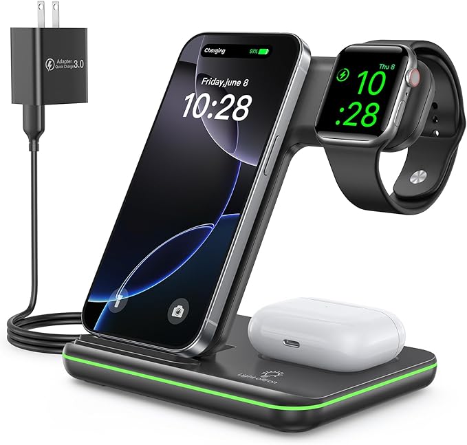 3-in-1 Apple Wireless Charging Station