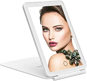 deweisn LED Travel Makeup Mirror