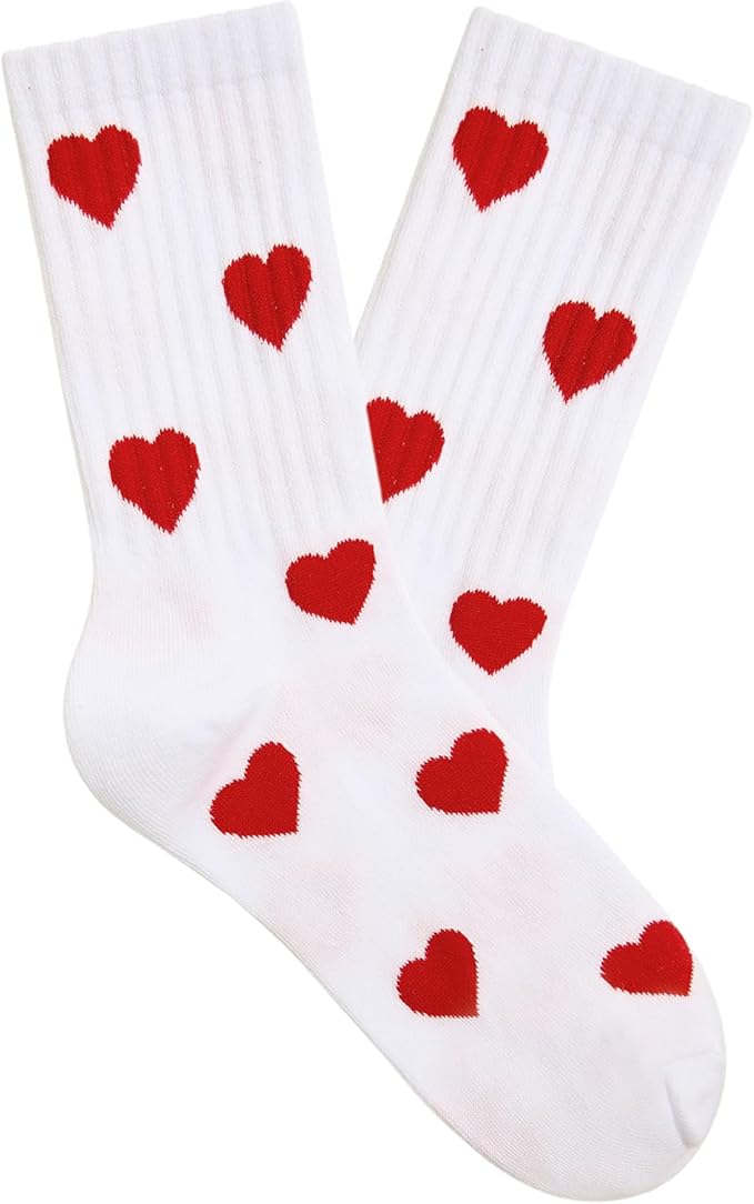 Vintage Striped Crew Socks