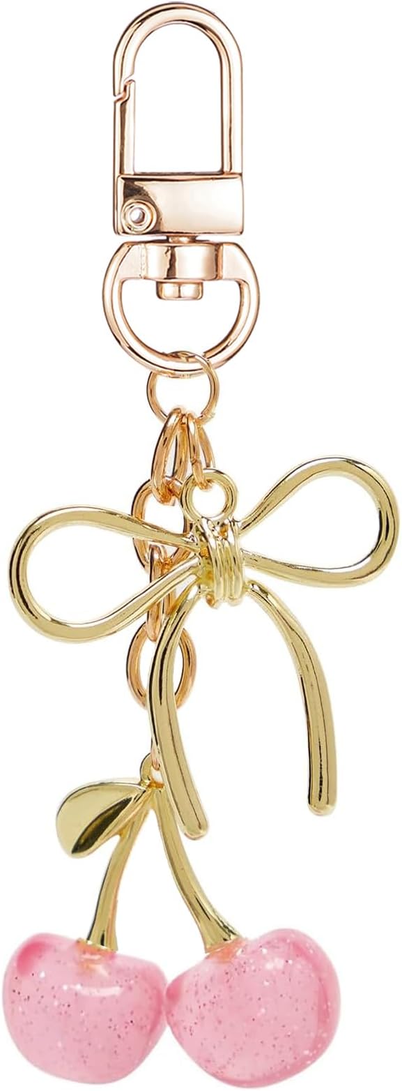 Cute Cherry Keychain