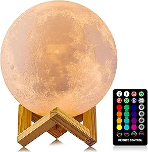 3D Printing Moon Lamp