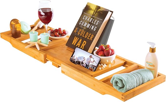 Bamboo Bathtub Caddy Tray