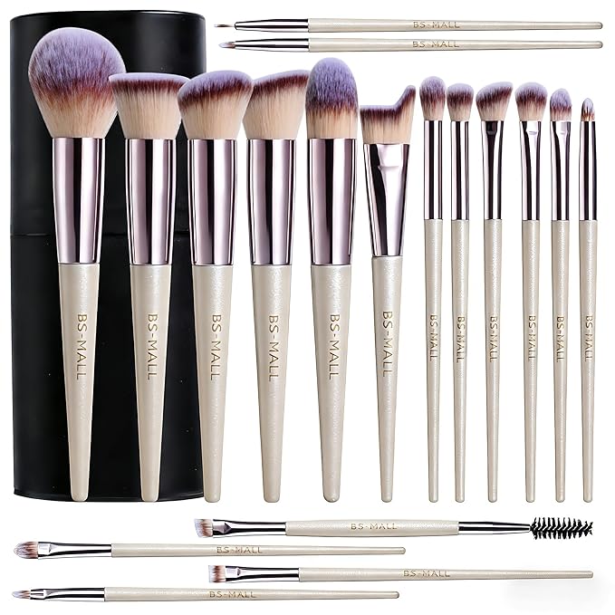 BS-MALL 18-Piece Makeup Brush Set
