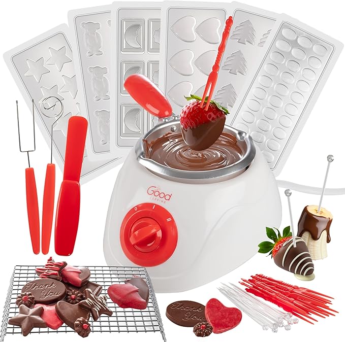 Electric Chocolate Melting Pot Set