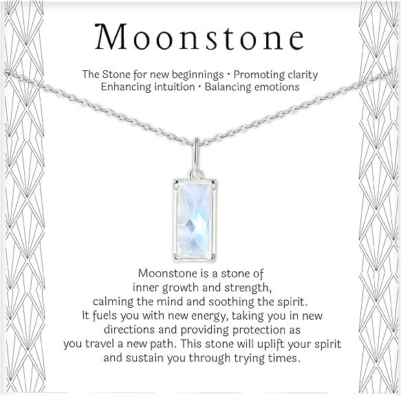 New Beginnings Moonstone Necklace