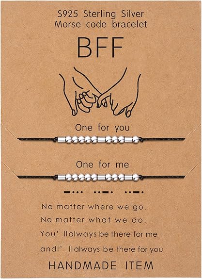 Inspirational Morse Code Bracelet