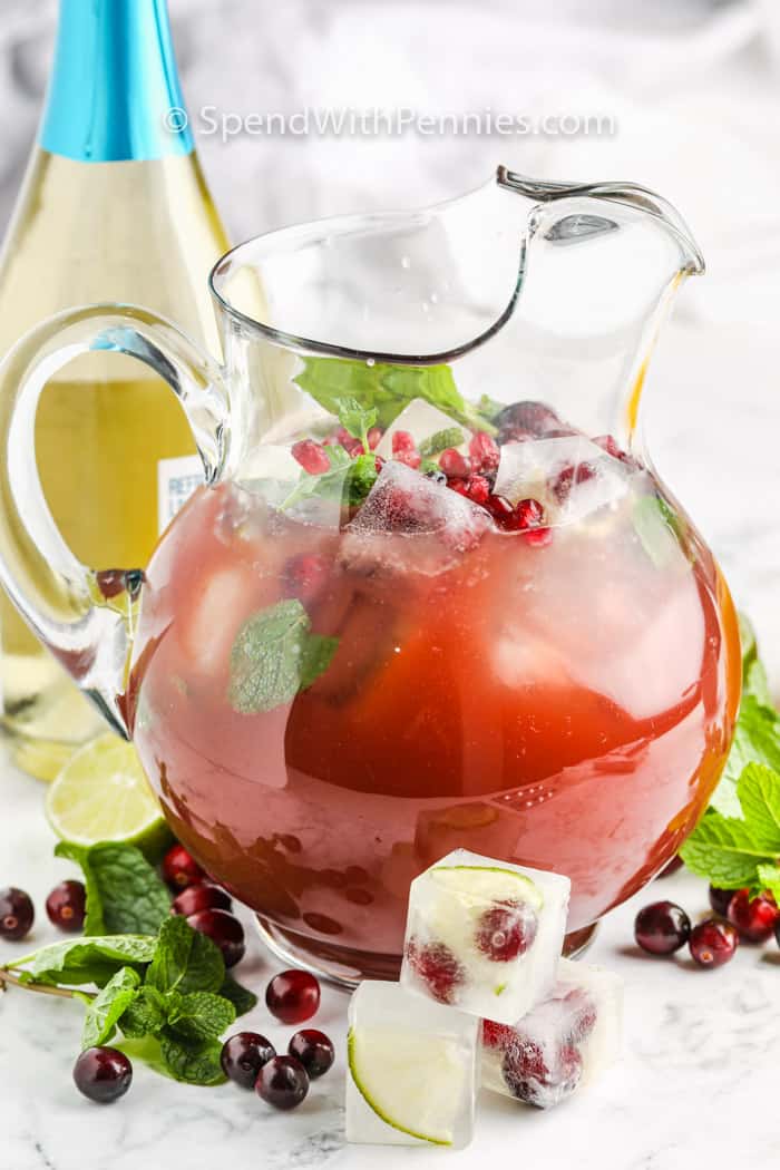 jar of Champagne Punch