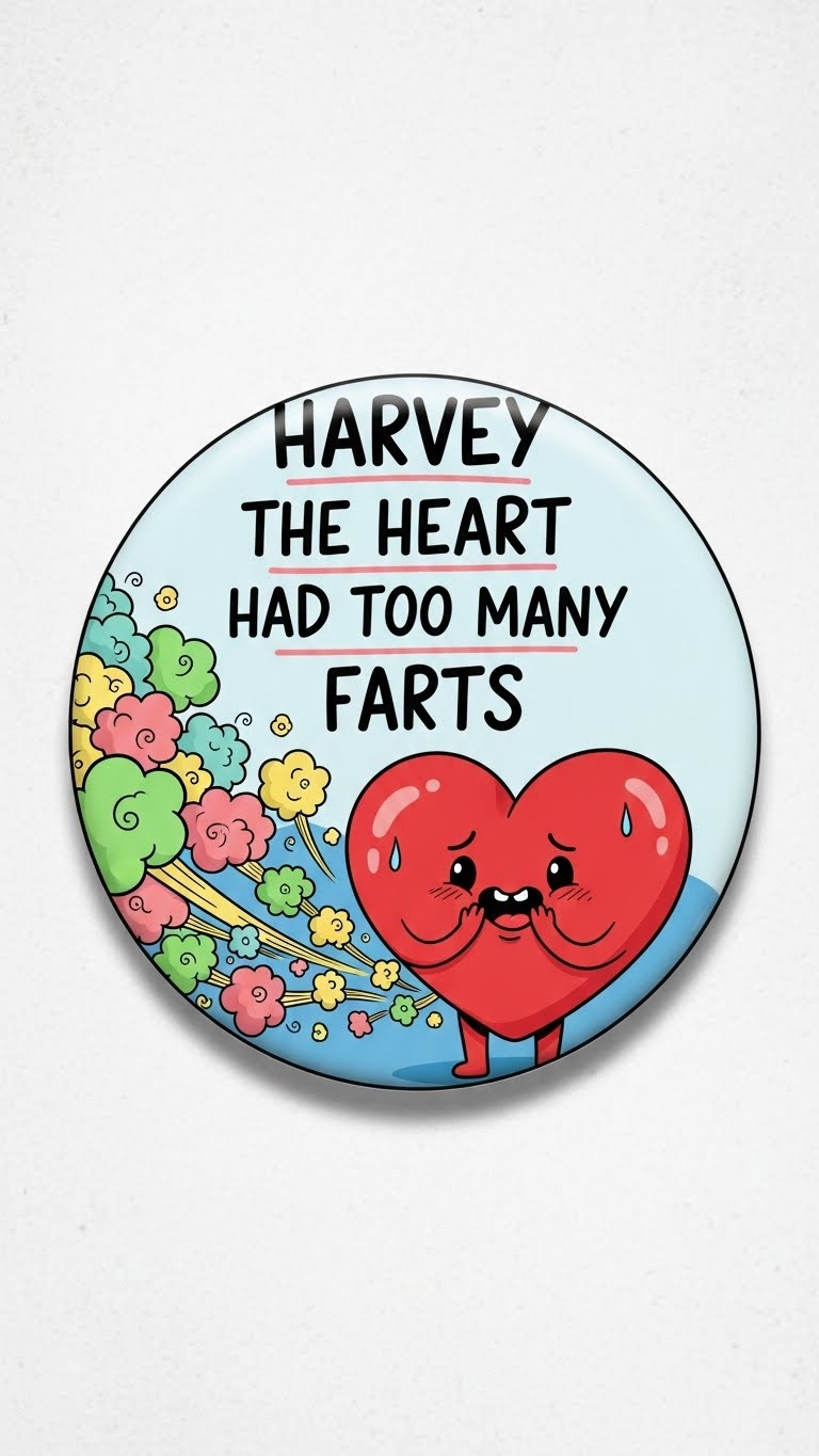 Harvey The Heart Had Too Many Farts