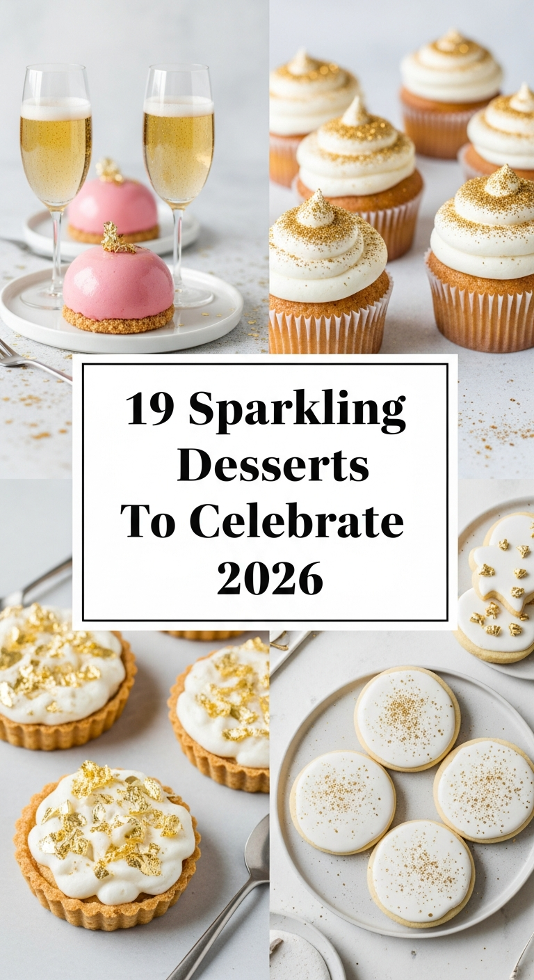 19 Sparkling Desserts To Celebrate 2026.