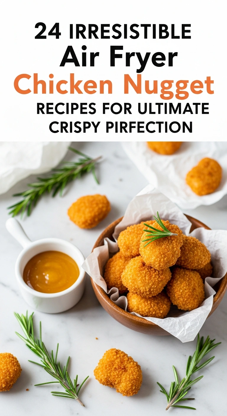 24 Irresistible Air Fryer Chicken Nugget Recipes