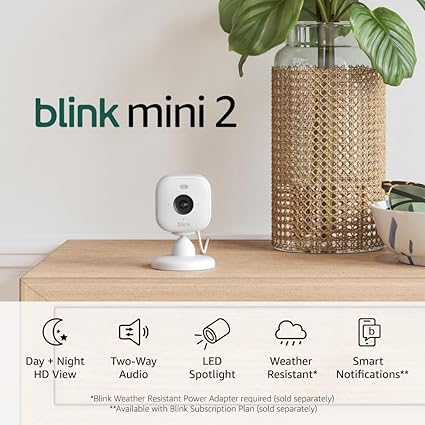Blink Mini 2 Home Security Camera