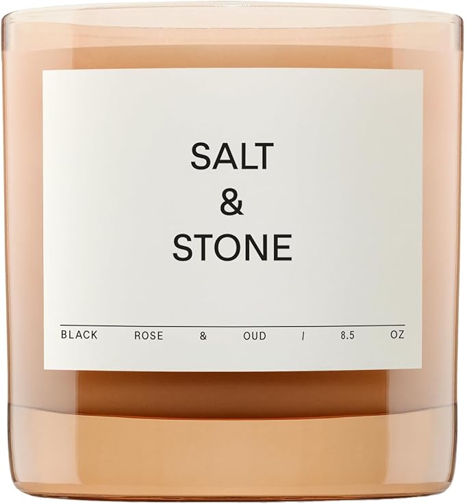 SALT & STONE Black Rose & Oud Candle