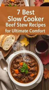 7 Best Slow Cooker Beef Stew Recipes for Ultimate Comfort