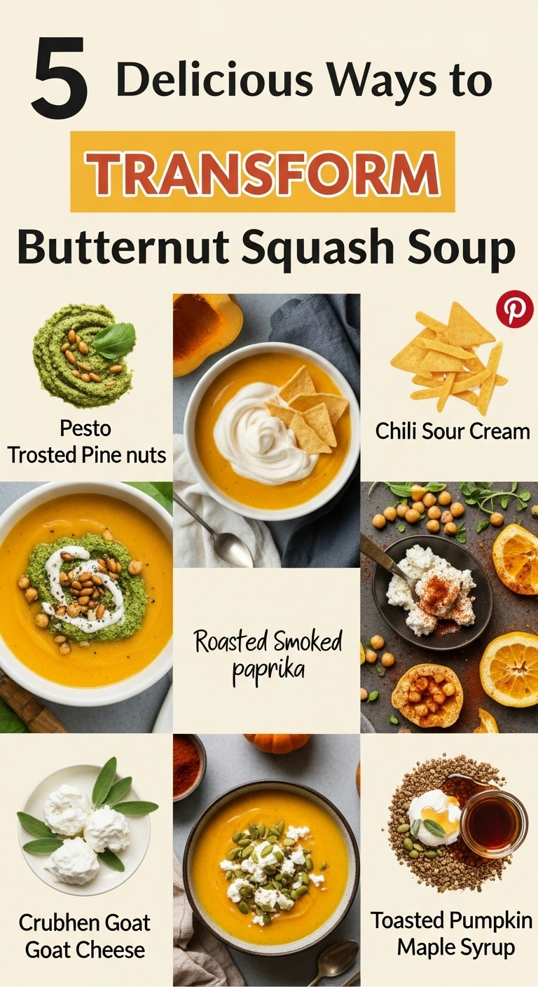5 Delicious Ways to Transform Your Butternut Squash Soup