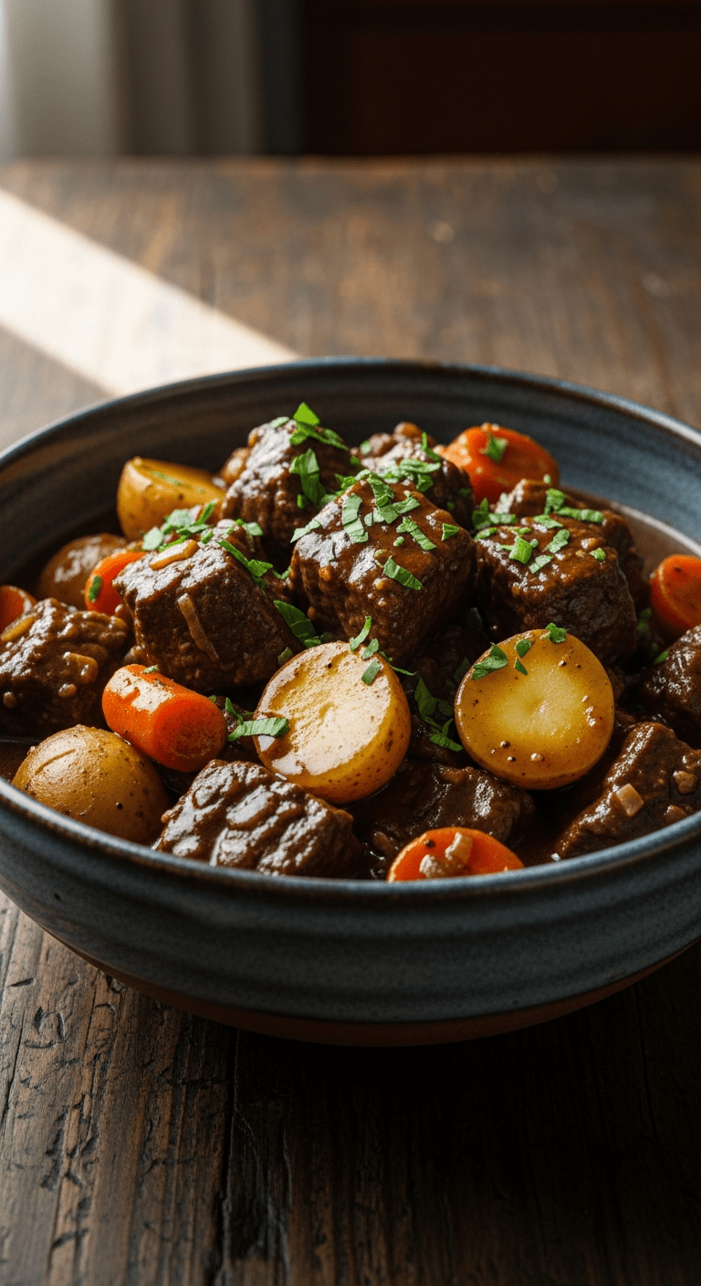 Quick version of hearty beef stew with vegetables .52.png