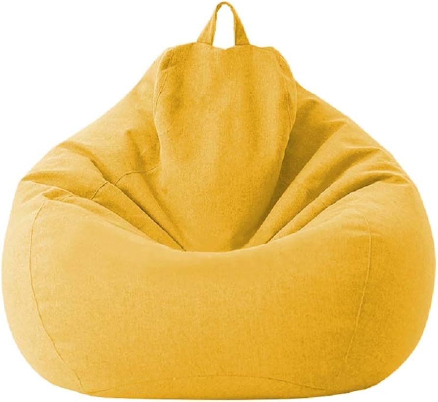 Amazon.com: Bean Bag Chair Cover for Kids and Adults, Sturdy ...