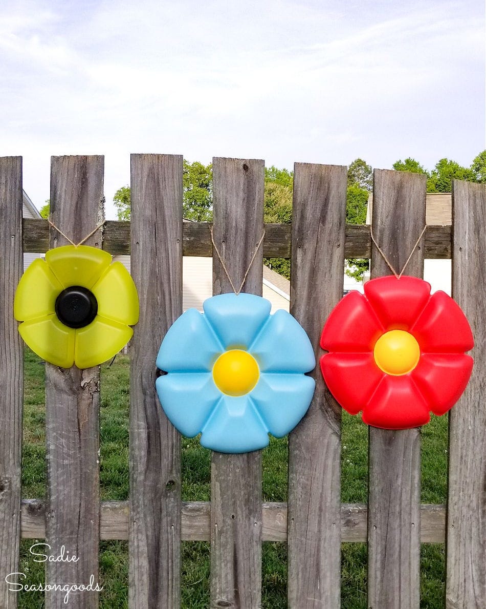 best backyard decor flower fence decor