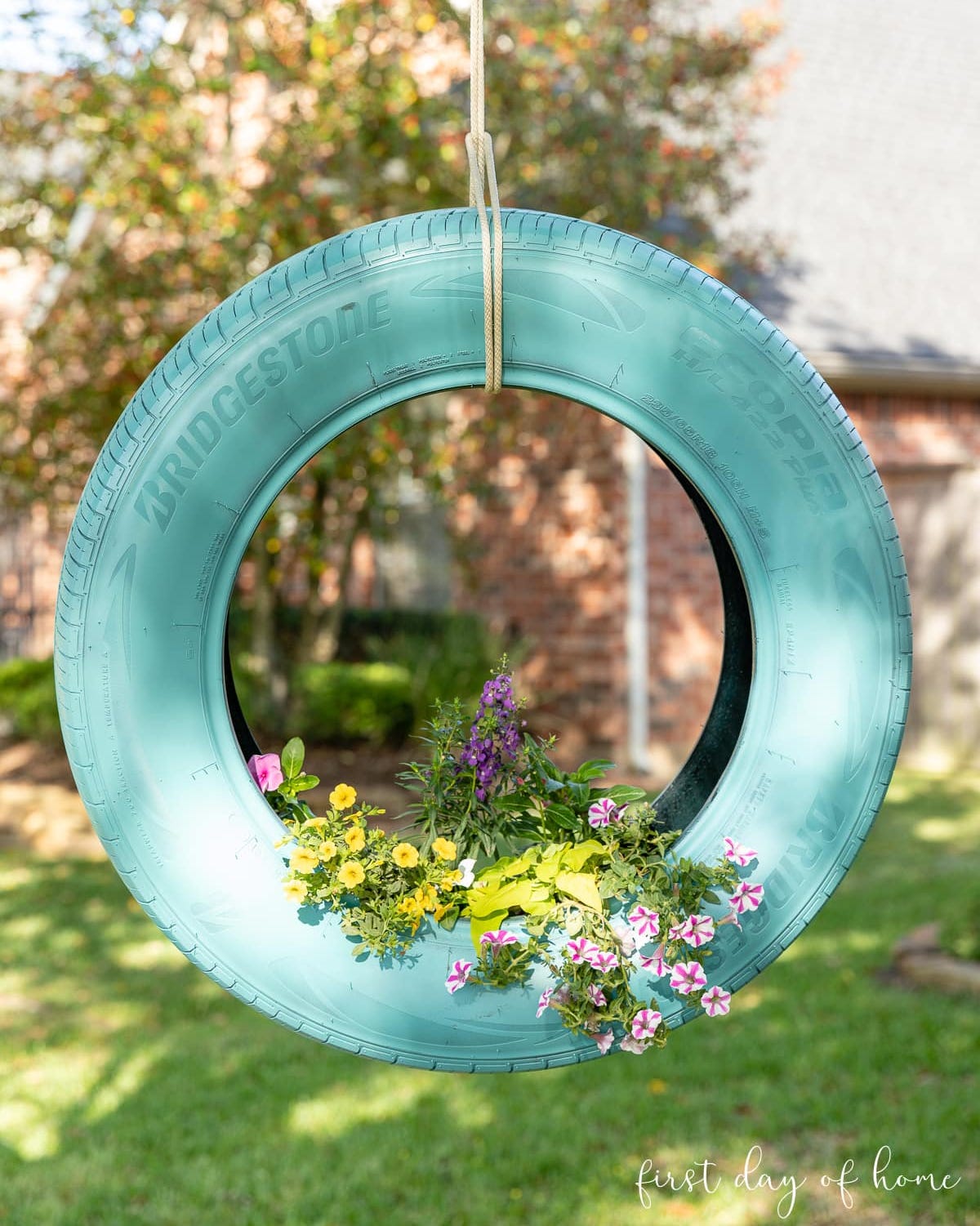 best backyard decor hanging tire