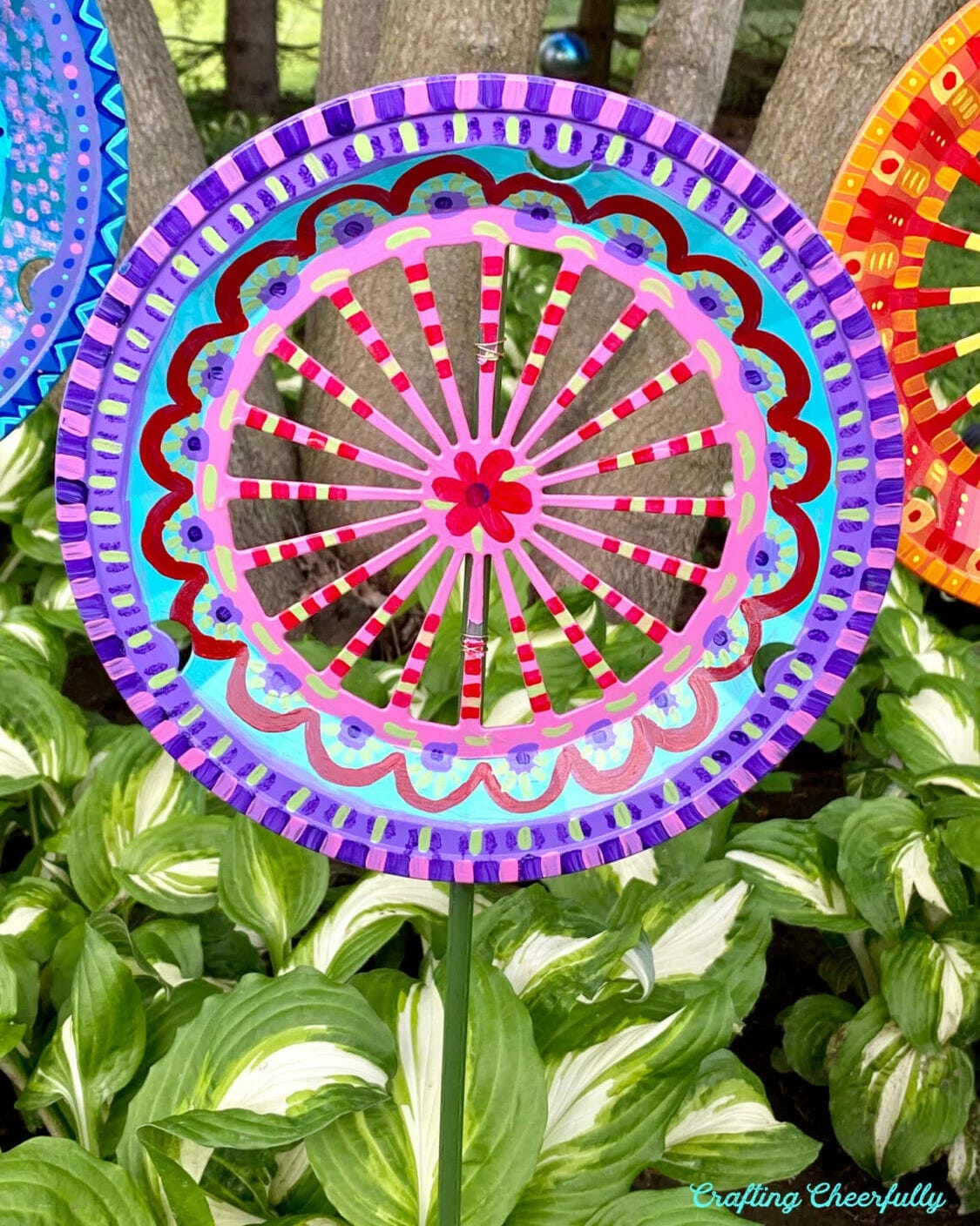 best backyard decor mandala garden art