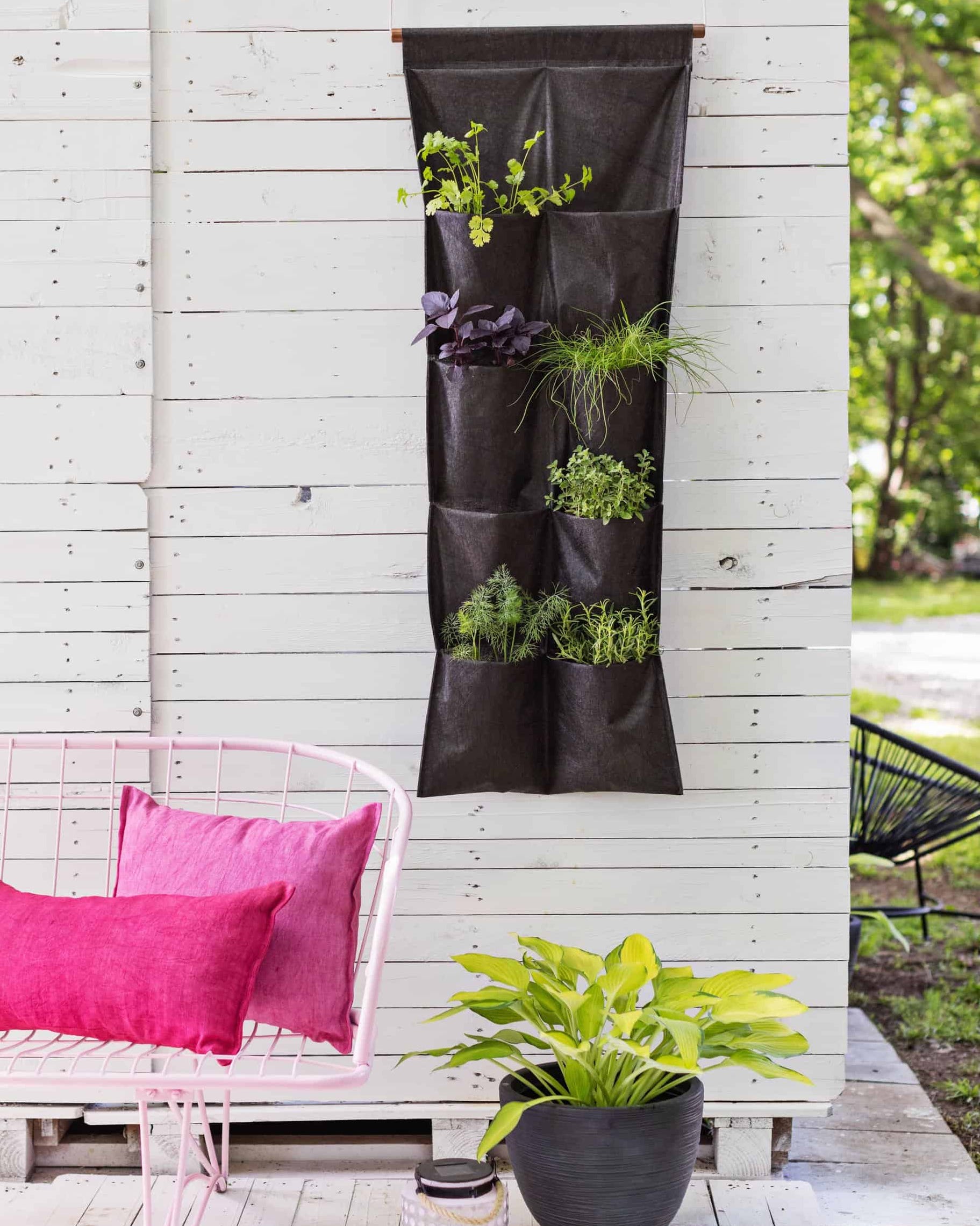 best backyard decor vertical herb garden