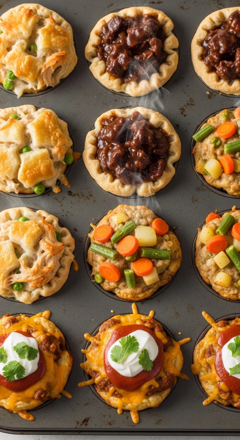 Best Recipes for 18 Savory Pot Pie Muffin Ideas