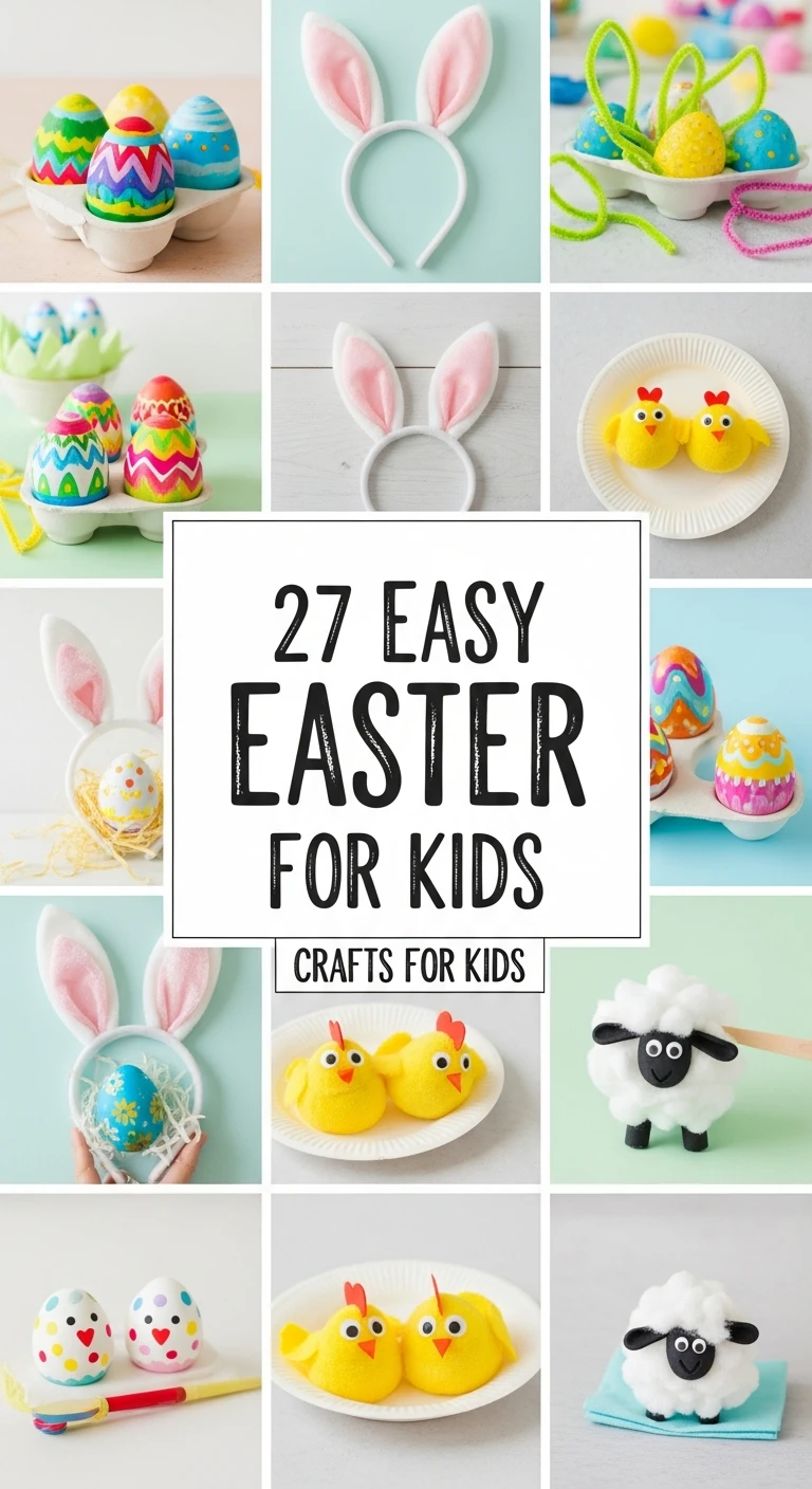 27 Easy Easter Crafts ideas for Kids