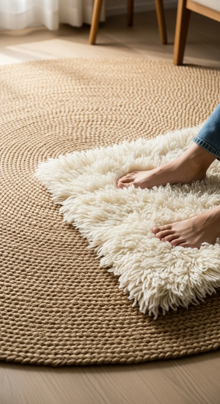 Layering Natural Fiber Rugs