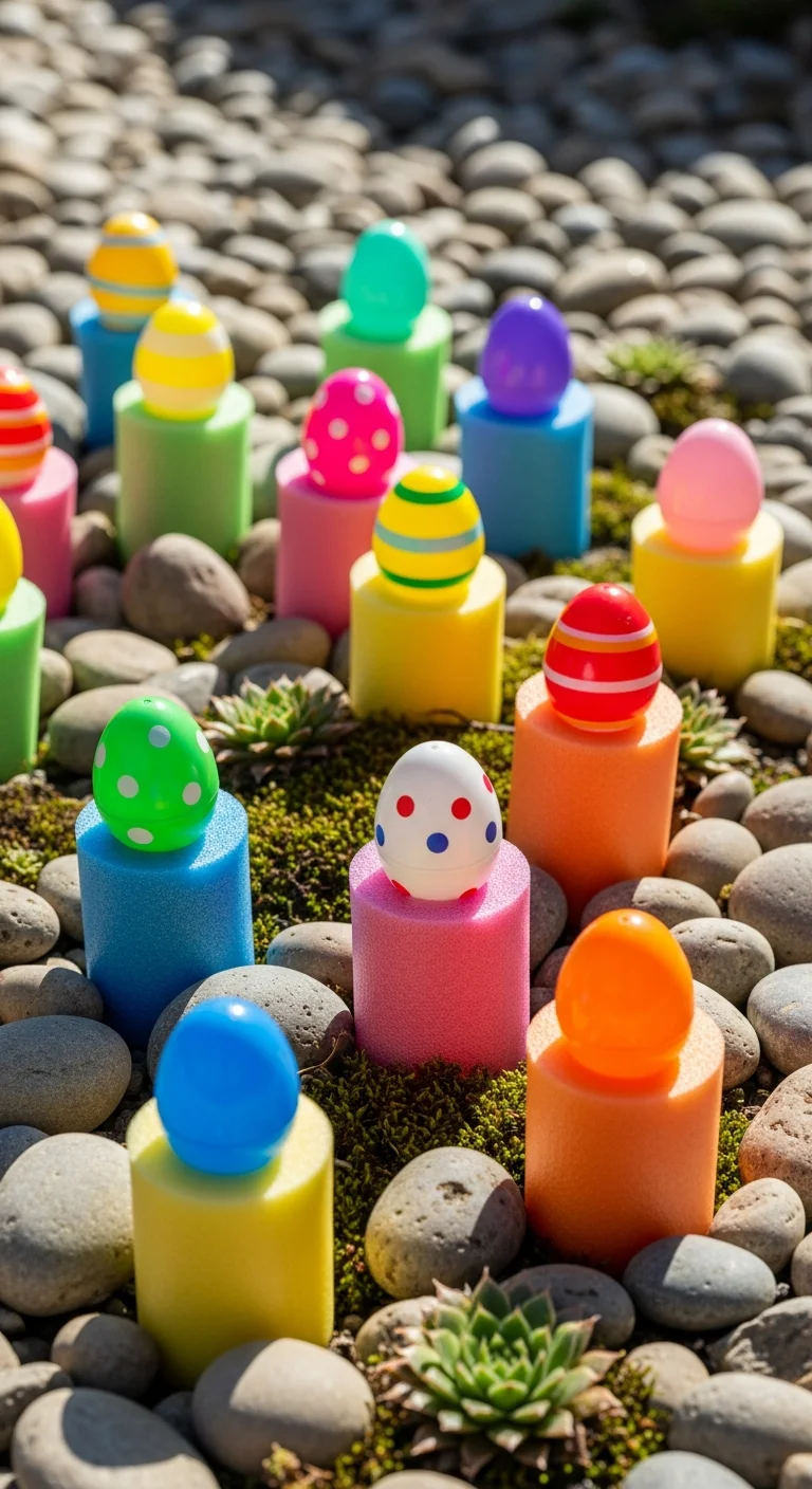 Pool Noodle Protectors for Hiding Spots