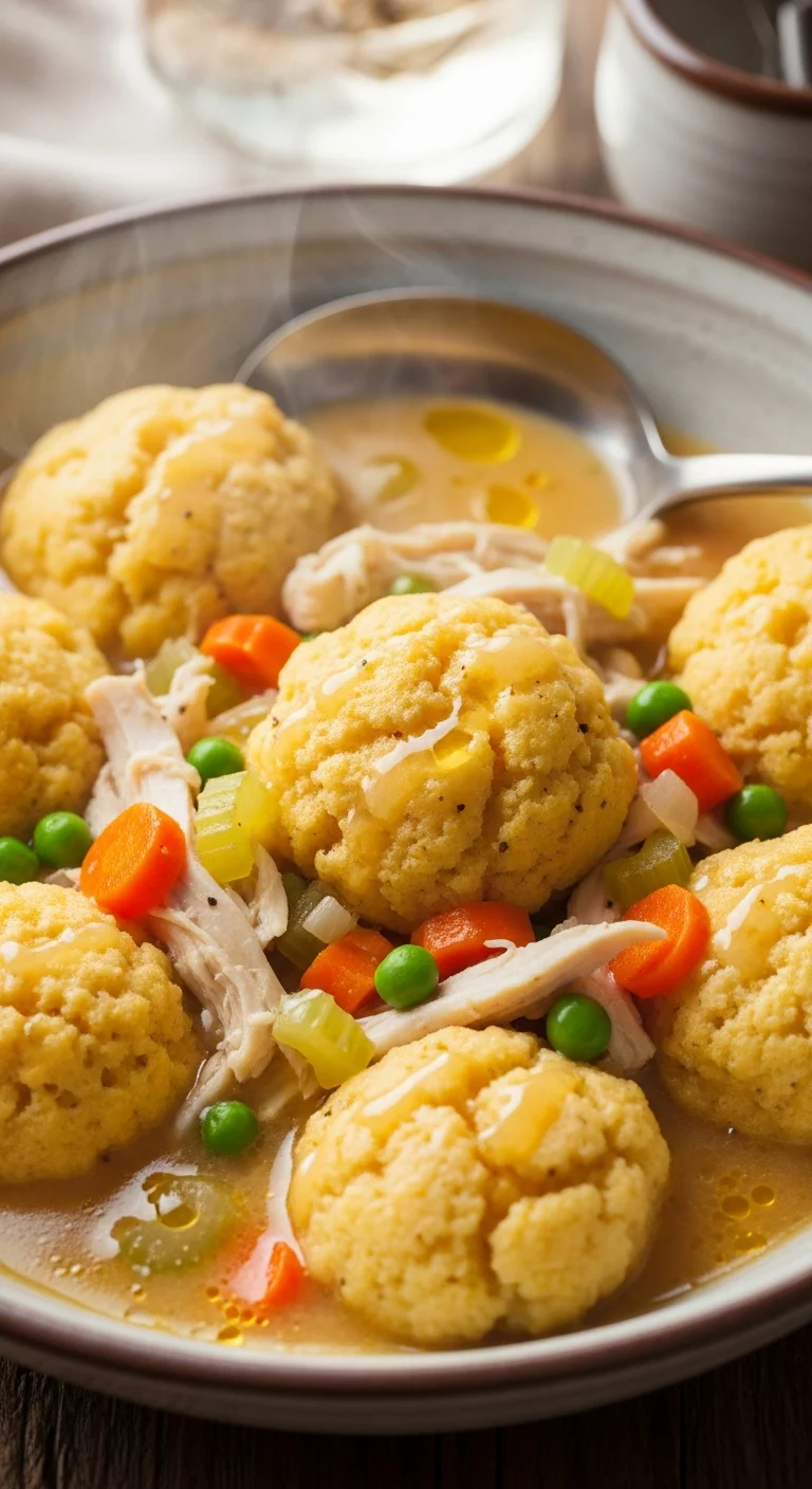 7. Cornbread Mix Dumplings (Southern Style)