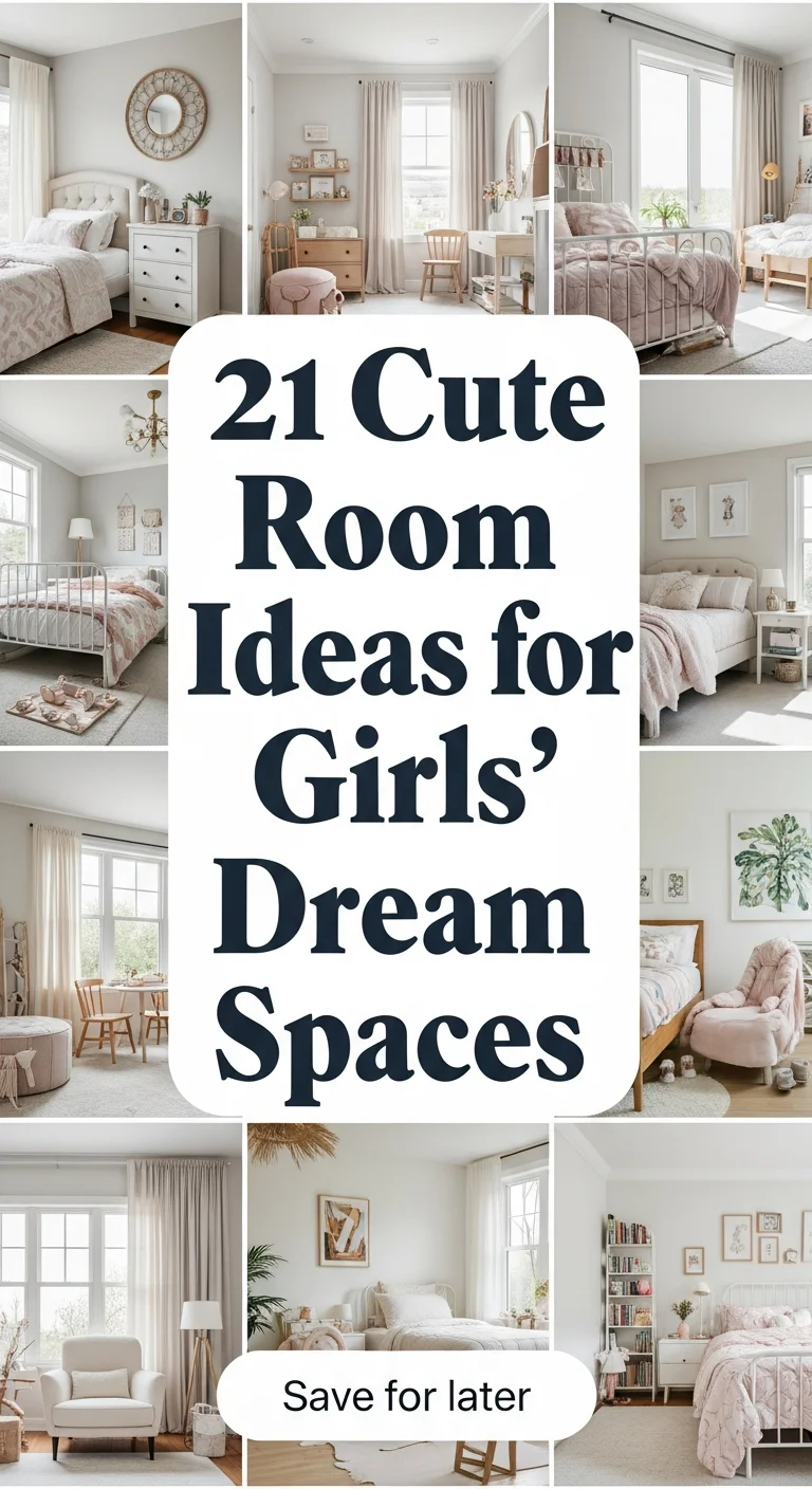 21 Cute Room Ideas for Girls’ Dream Spaces