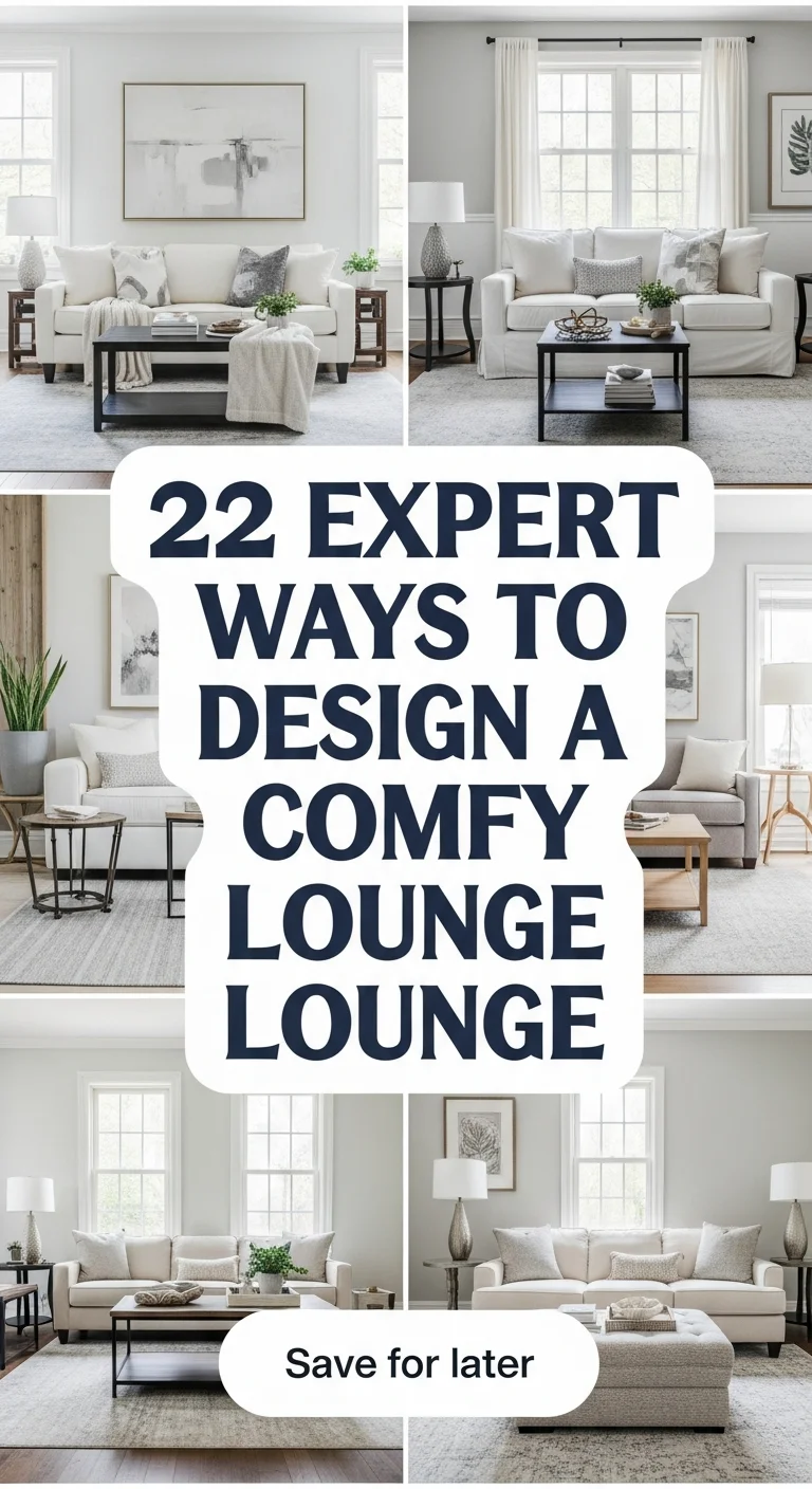 22 Expert Ways to Design a Comfy Lounge