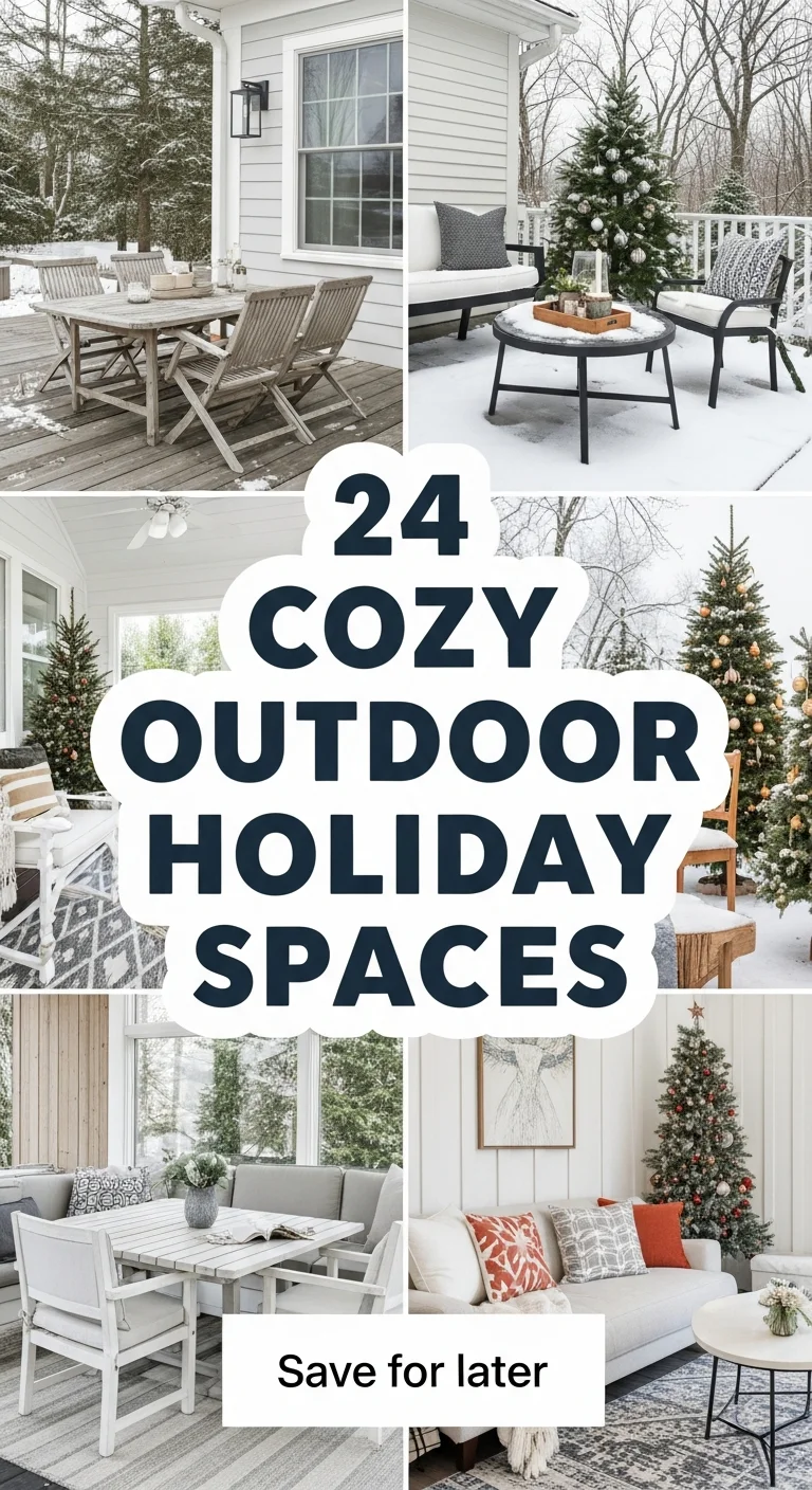 24 Cozy Outdoor Holiday Spaces