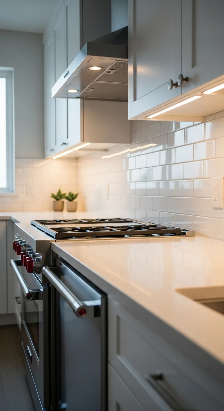 Peel-and-Stick Backsplashes