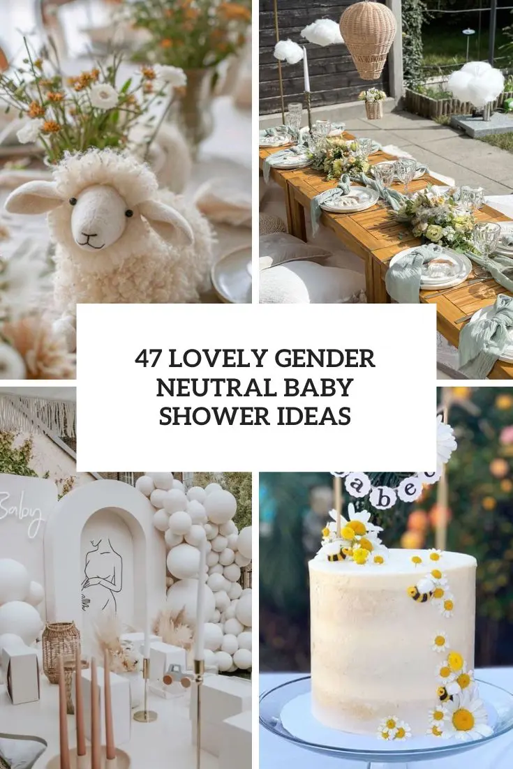 14 Best Gender Neutral Spring Baby Shower Ideas